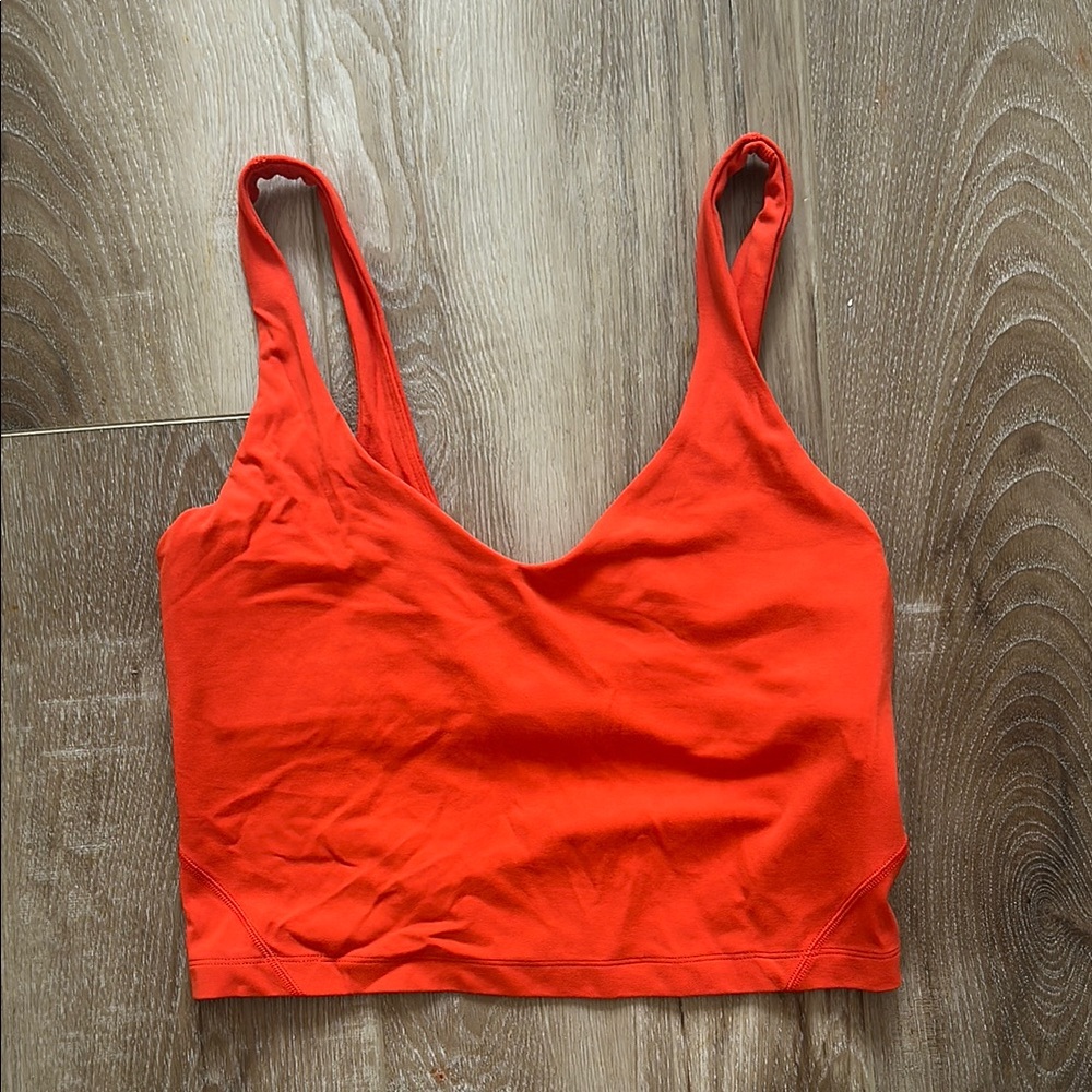 Women's Align Tank- Solar Orange